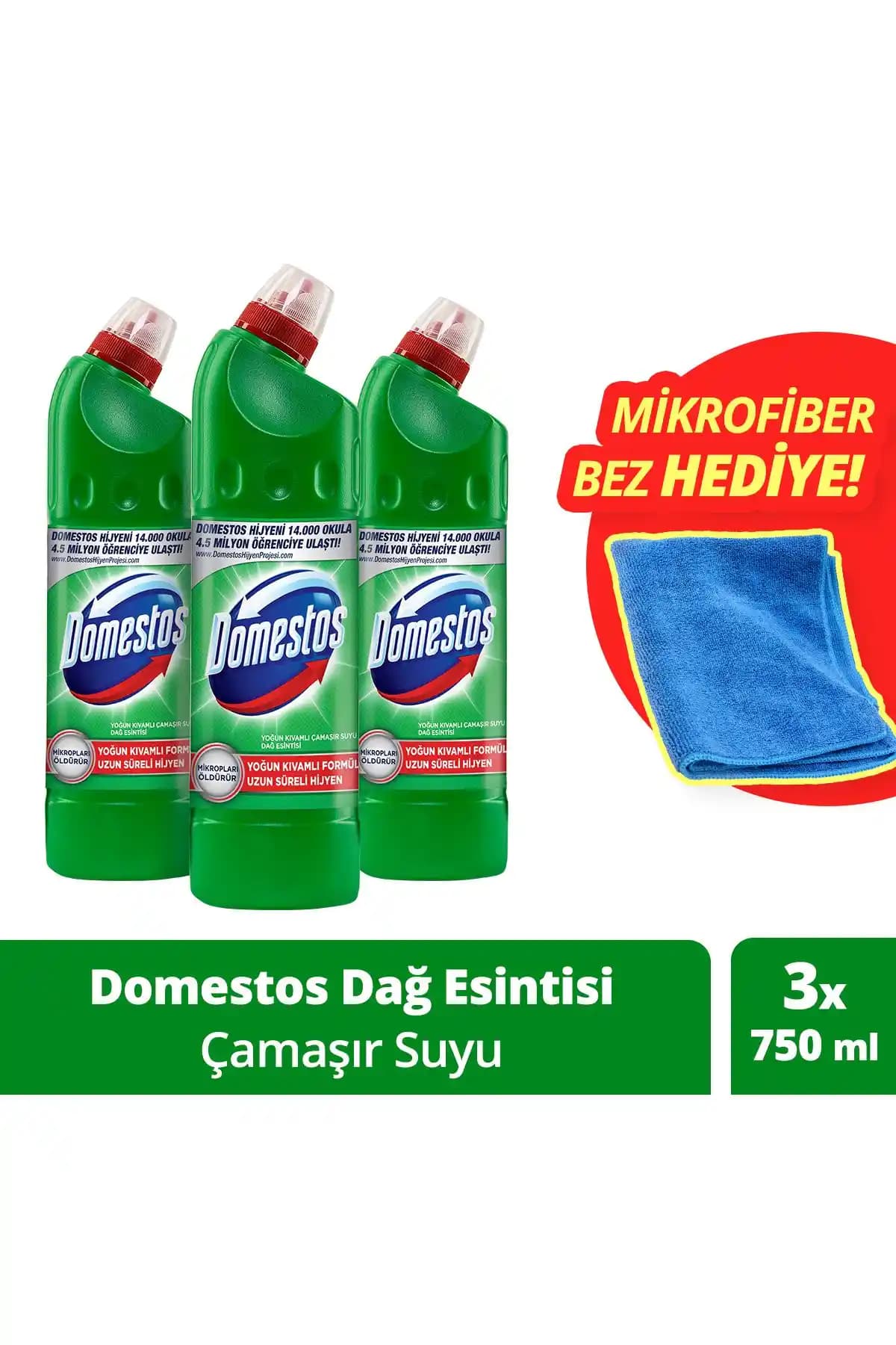 Domestos Çamaşır Suyu Dağ Esintisi Ürün Karşılaştırması ve Temizlik Özellikleri