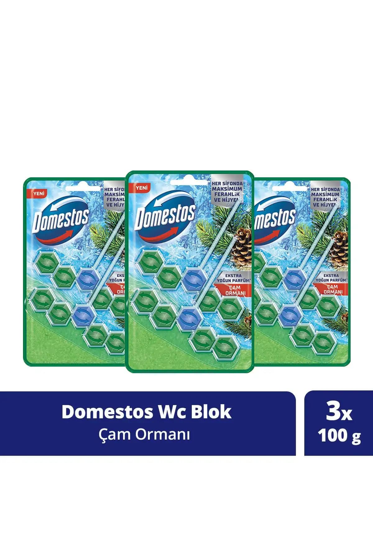 Domestos WC Blok 5'li Güç Paketi ile Temizlik ve Hijyen Standardınızı Yükseltin