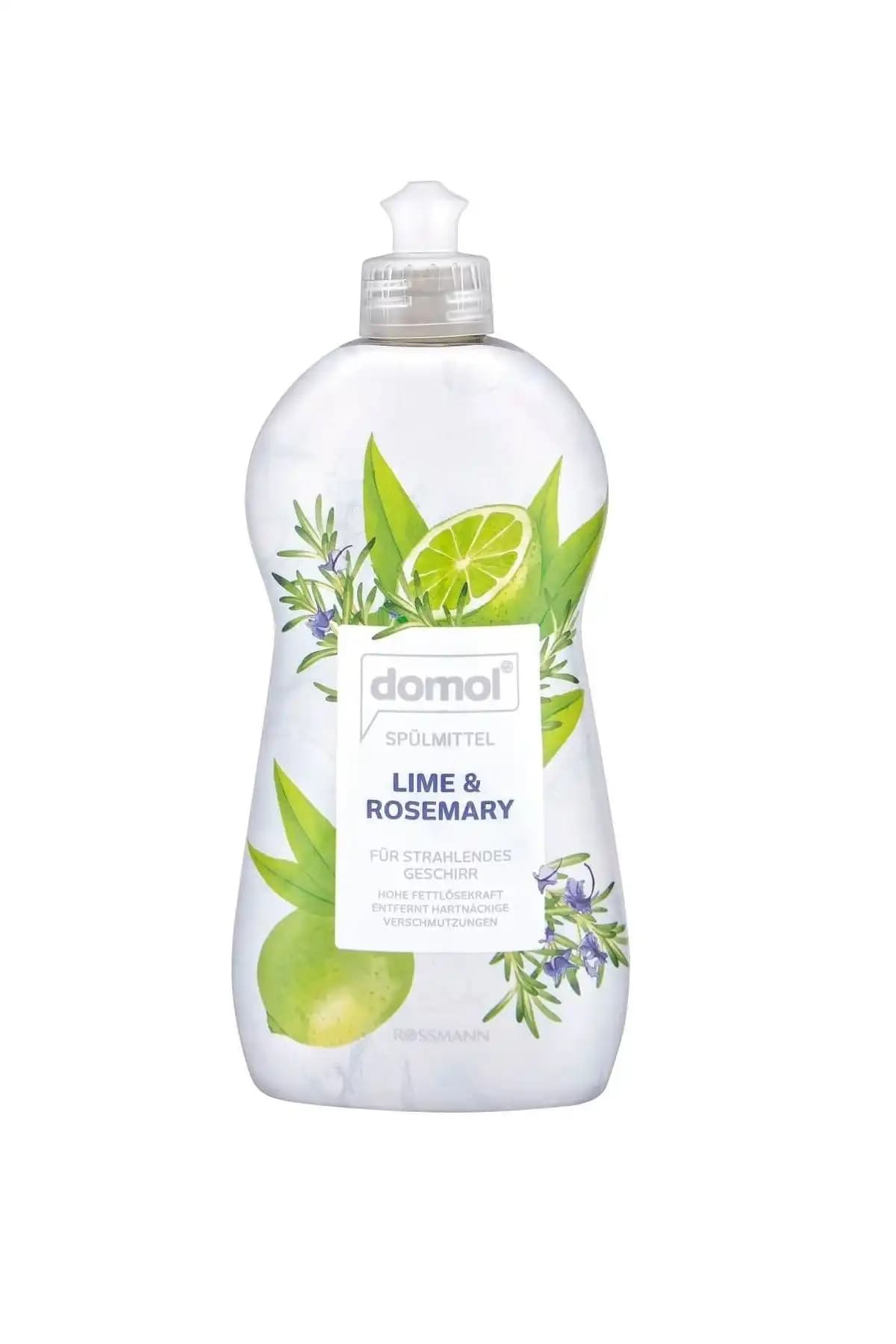 Domol Lime Biberiye Bulaşık Deterjanı: Güçlü Temizlik ve Doğal Aromalarla Ferahlatıcı Mutfak Deneyimi