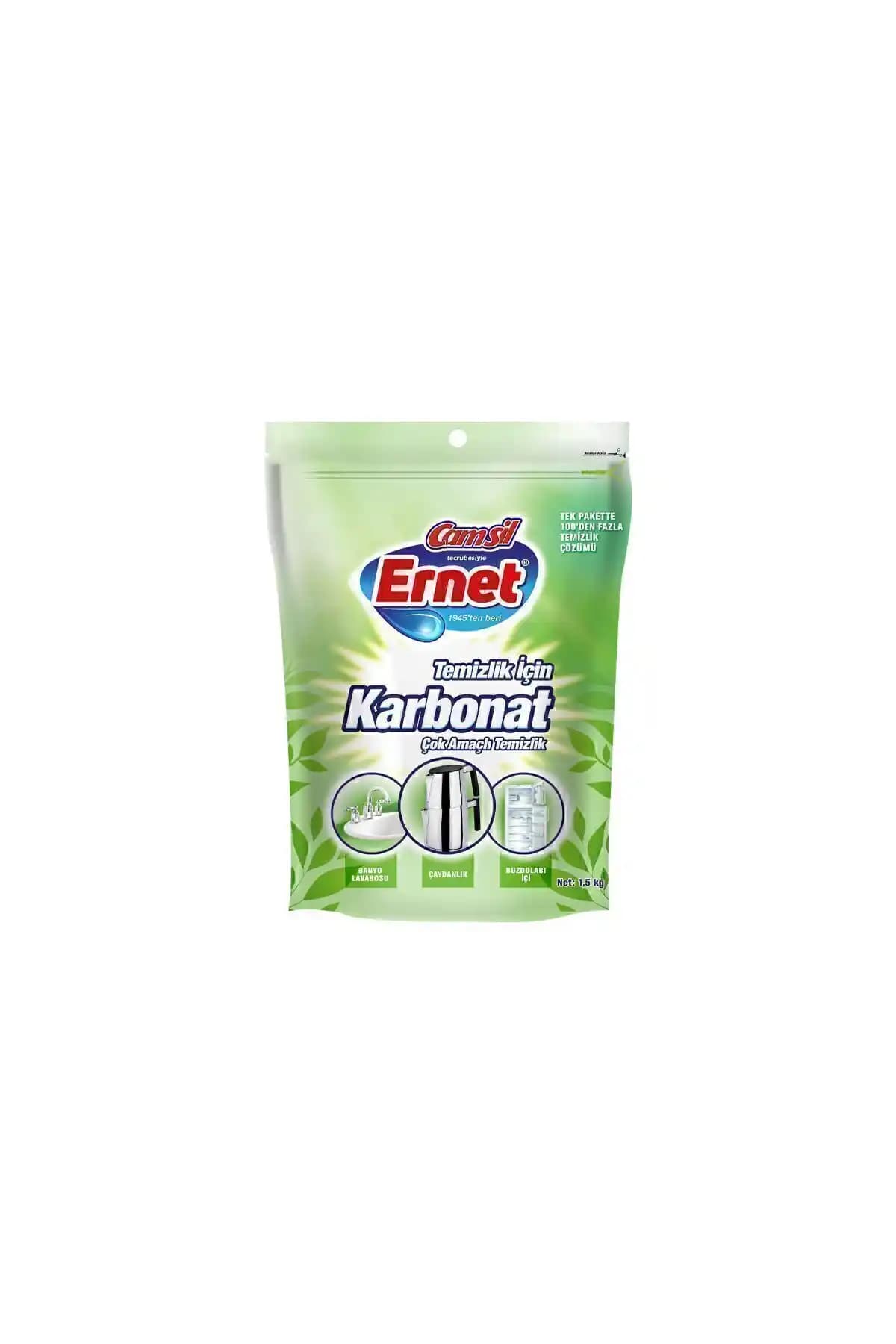 Ernet Karbonat ile Doğal ve Çok Yönlü Ev Temizliği Çözümleri 1000 ml Promosyon Paketi