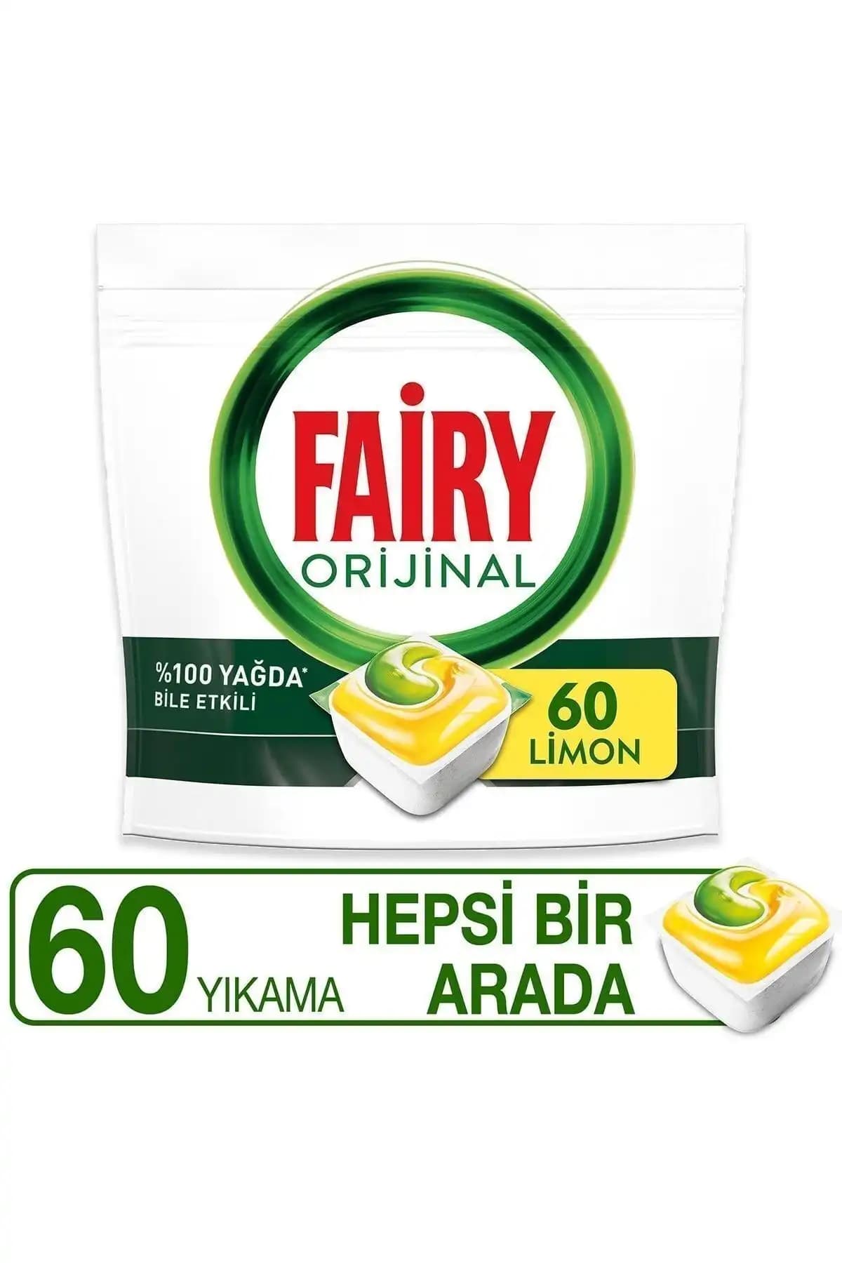 Fairy Hepsi Bir Arada Bulaşık Makinesi Deterjanı ve Kapsülü Karşılaştırması 1
