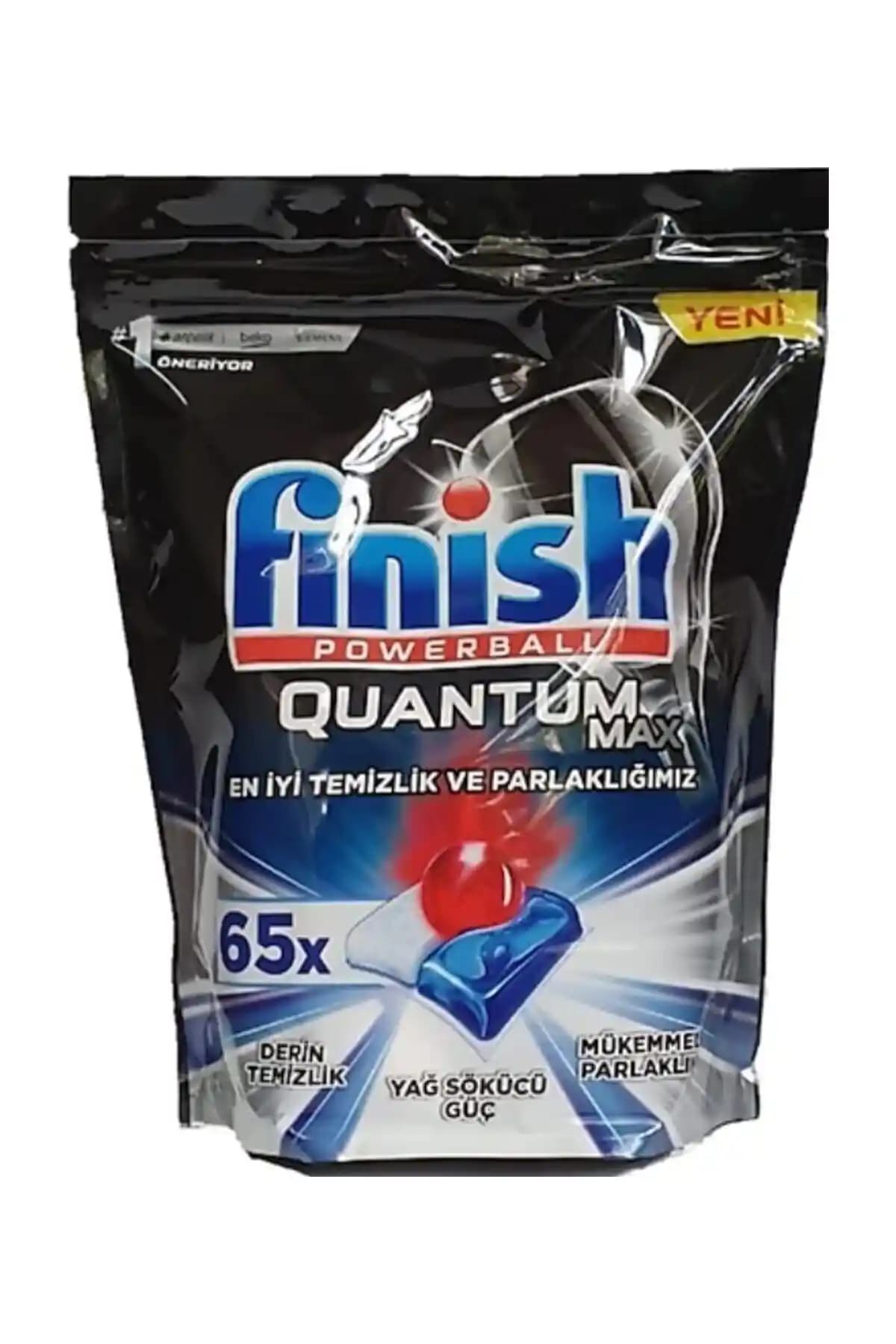 Finish Quantum Max 65 Kapsül Deterjan Tabletleri ile Etkili ve Pratik Temizlik