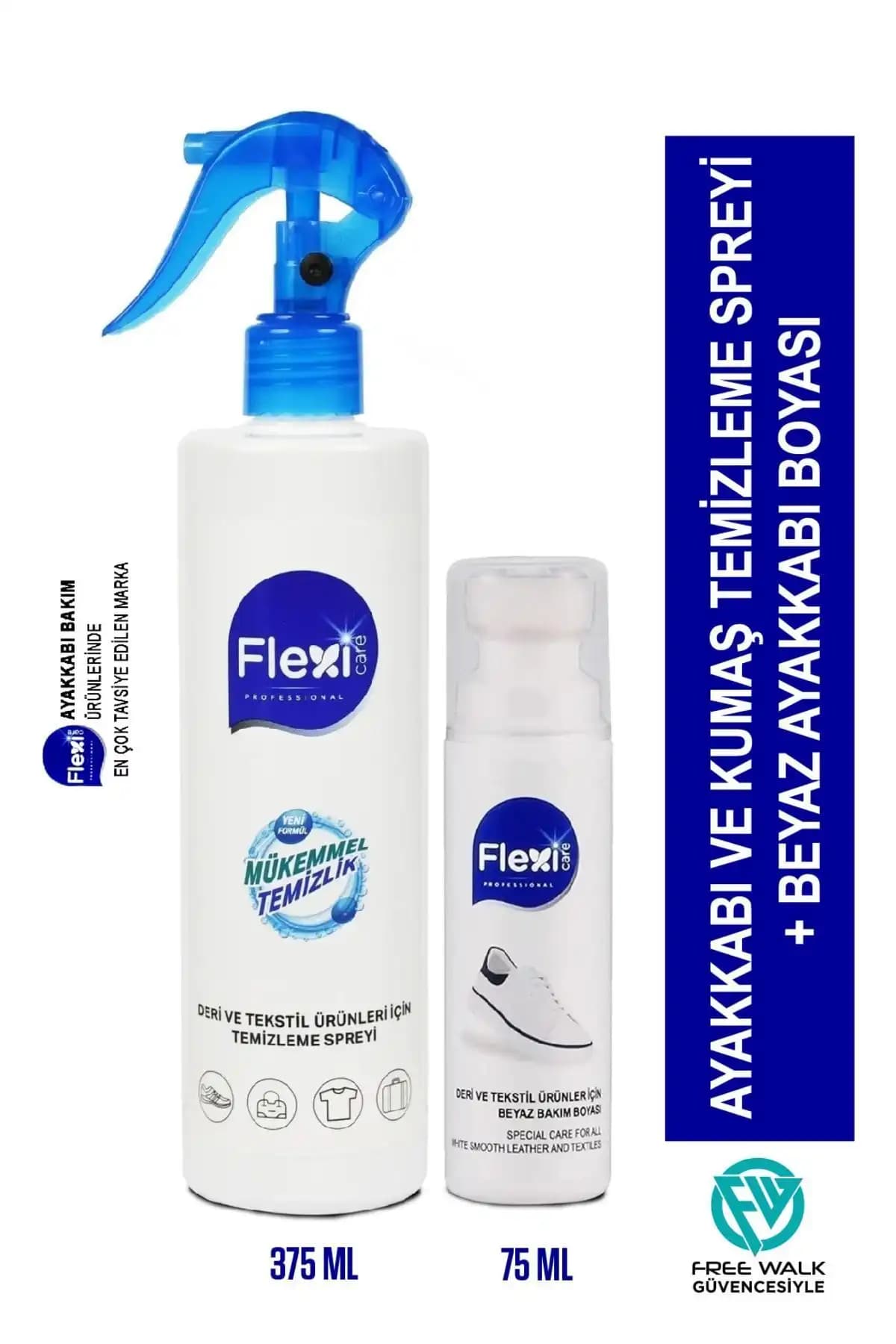 FLEXİCARE Ayakkabı ve Kumaş Temizleme Spreyi ile Parlak ve Yenilenmiş Ayakkabılar
