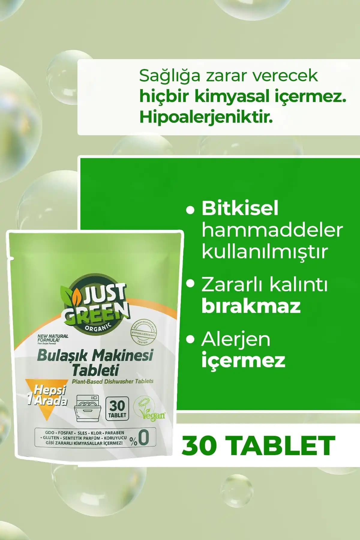 Frosch ve Just Green Organik Bulaşık Tableti Karşılaştırması: En İyi Doğal Temizlik Seçenekleri 2
