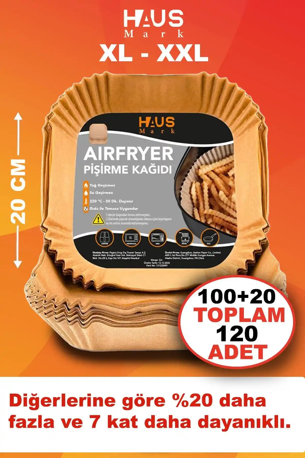 Hausmark Airfryer Pişirme Kağıdı ile Sağlıklı ve Pratik Pişirme Deneyimi