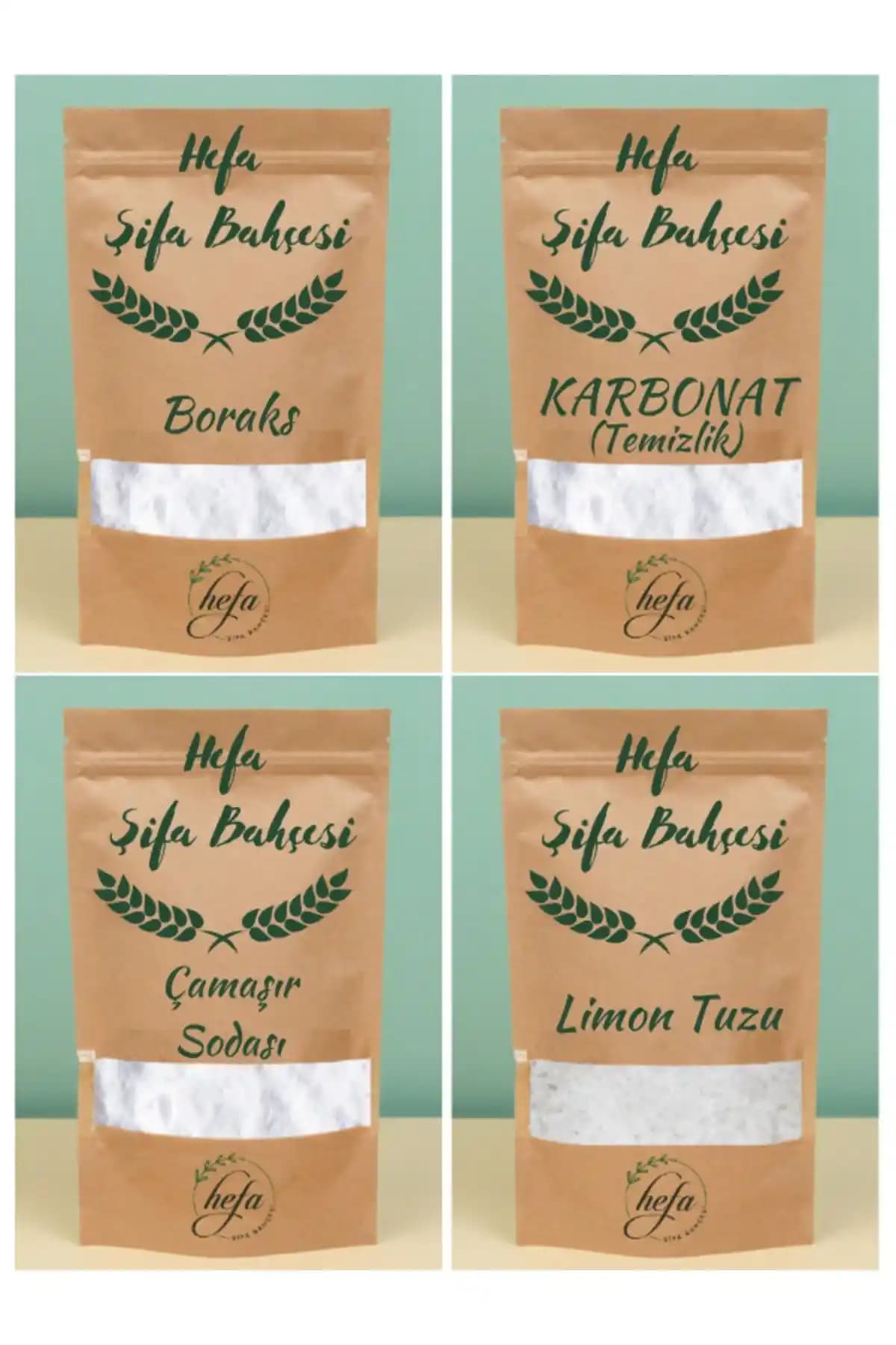 Hefa Şifa Bahçesi Temizlik Seti: Doğal ve Güvenilir Temizlik Çözümü