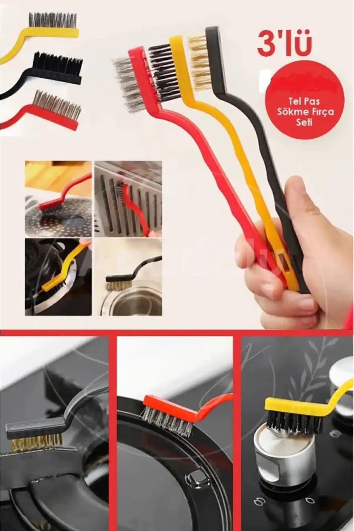 Keyfi 3'lü Temizlik Seti ile Zor Temizlik İşleri Artık Çok Kolay