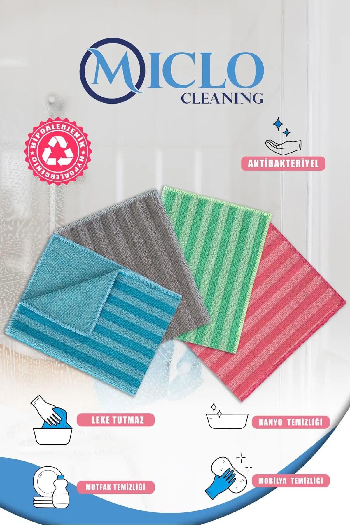 MICLO CLEANING Mikrofiber Bezleri Karşılaştırması: Etkinlik ve Dayanıklılık Analizi 2