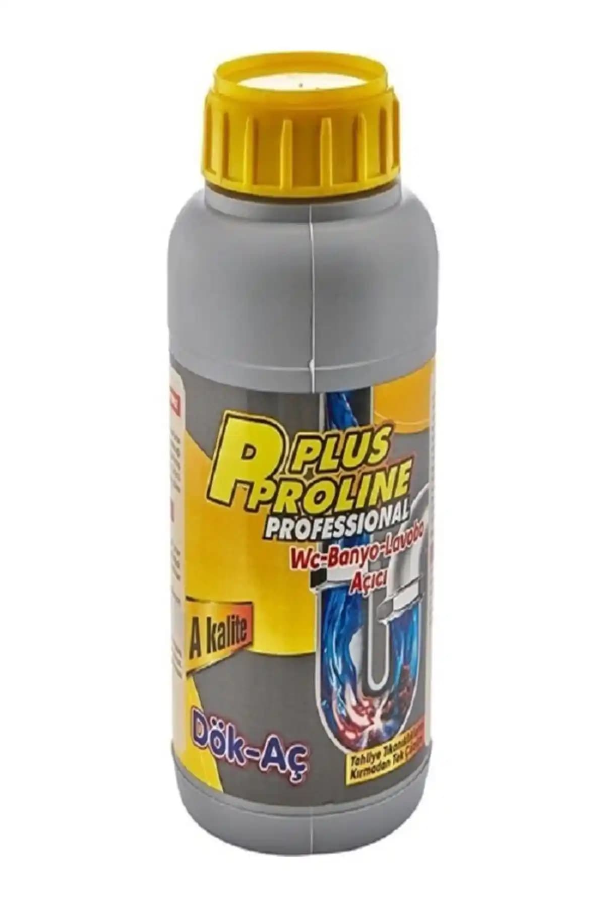 PLUS PROLİNE Lavabo, Wc ve Banyo Açıcı: Güçlü ve Güvenilir Temizlik Çözümü