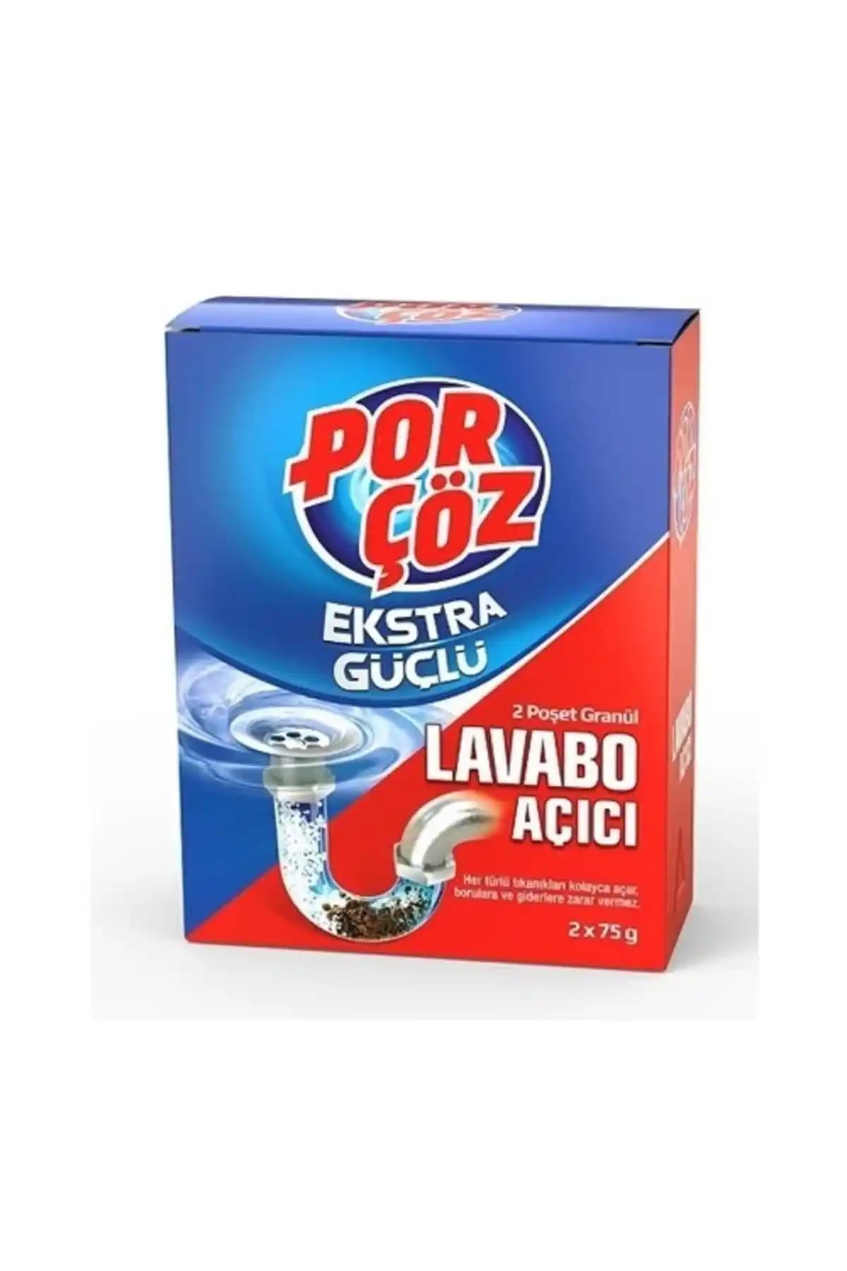 Porçöz Granül Lavabo Açıcı ile Lavabo Tıkanıklıklarını Hızlı ve Güvenli Bir Şekilde Giderin