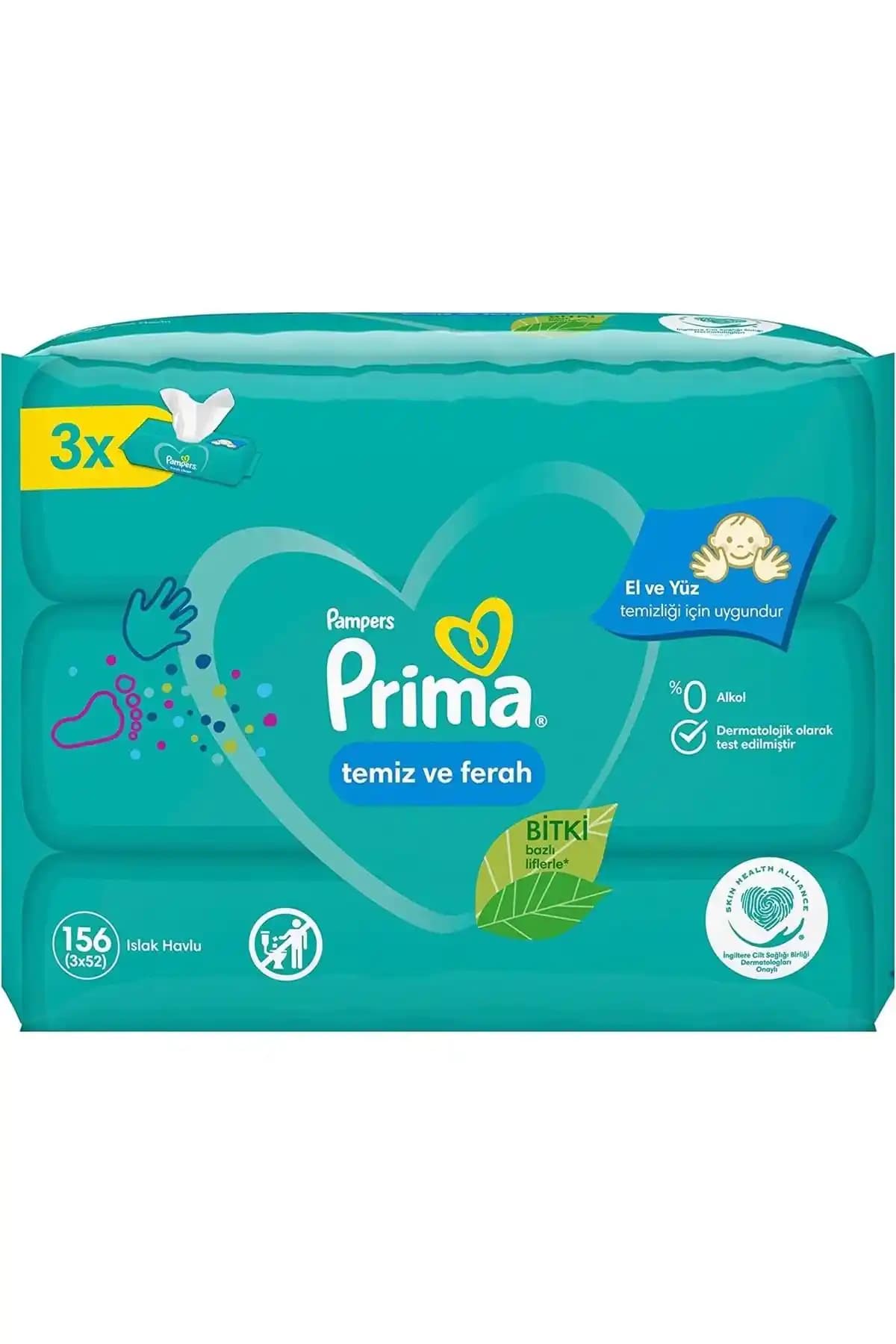 Prima Islak Havlu Mendil: Hassas Ciltler İçin Güvenilir Temizlik Seçeneği