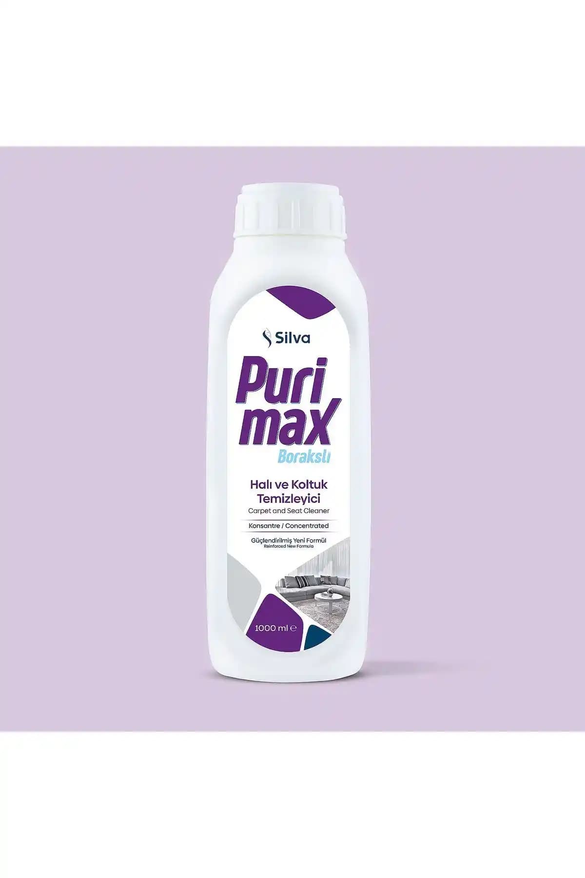 Silva Purimax Borakslı Halı ve Koltuk Temizleyici: Çevre Dostu Derinlemesine Temizlik Çözümü