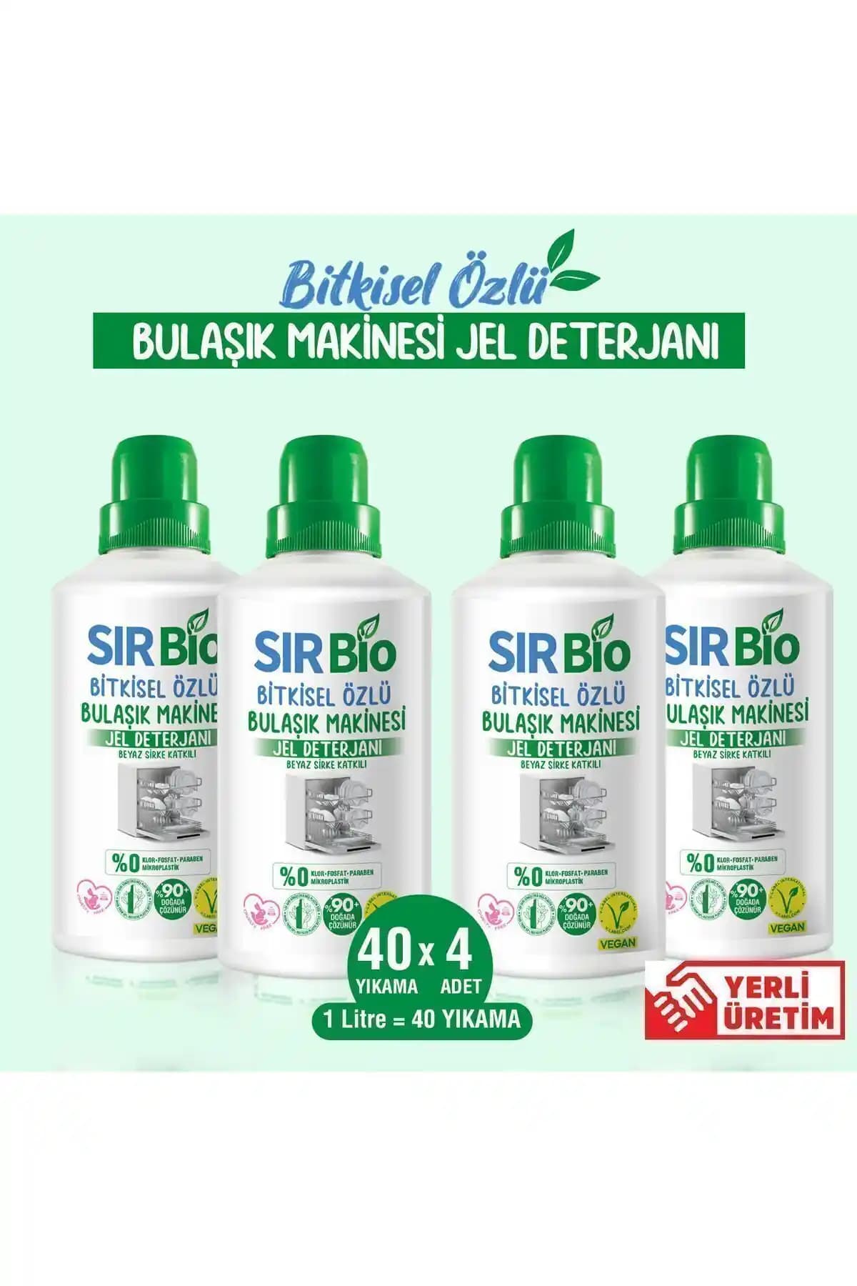 SIR Bio Bulaşık Makinesi Deterjanı: Doğal ve Etkili Temizlik Çözümü