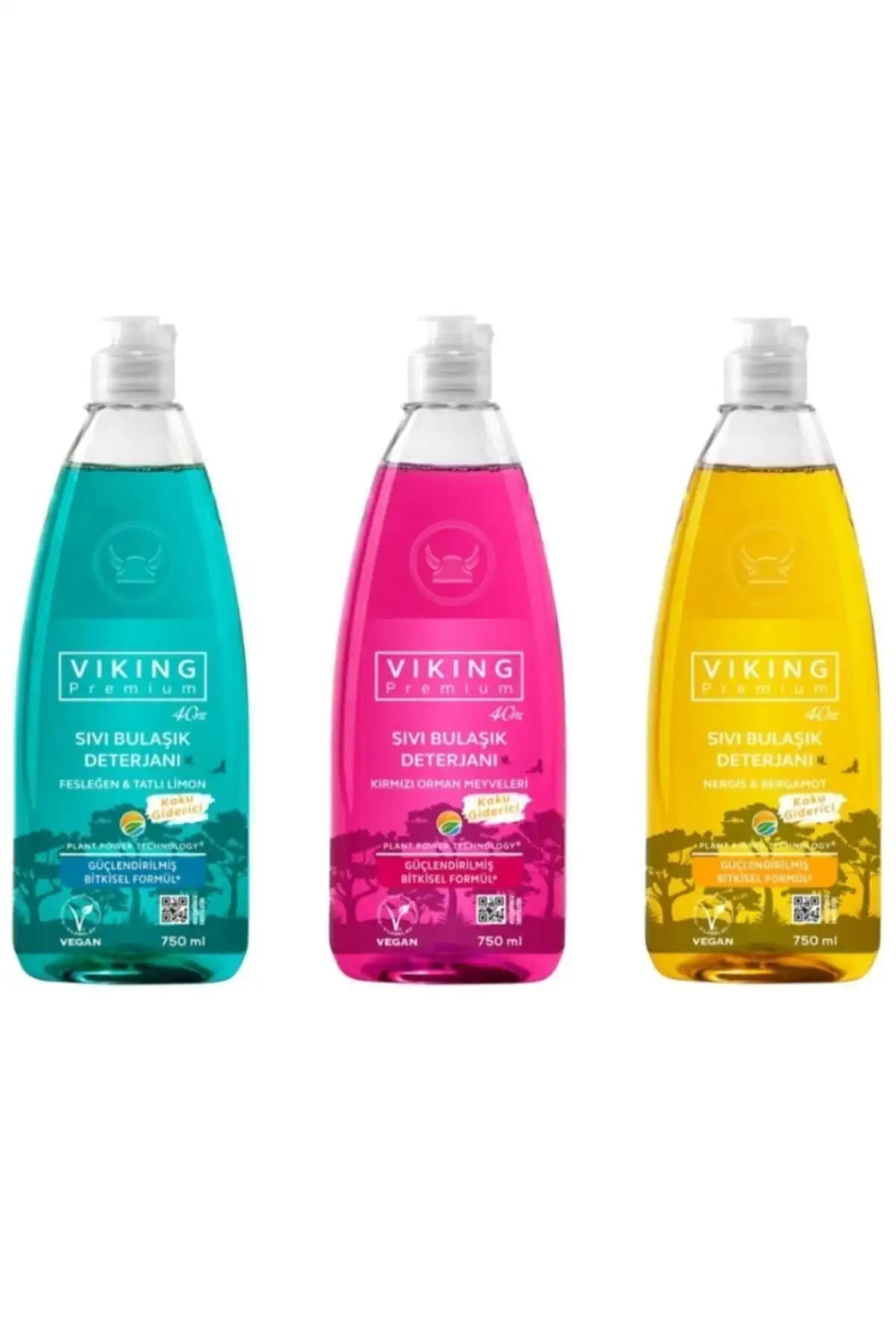 Viking Premium Bulaşık Deterjanı: Doğal İçerikli Güçlü Temizlik ve Çeşitli Koku Seçenekleri