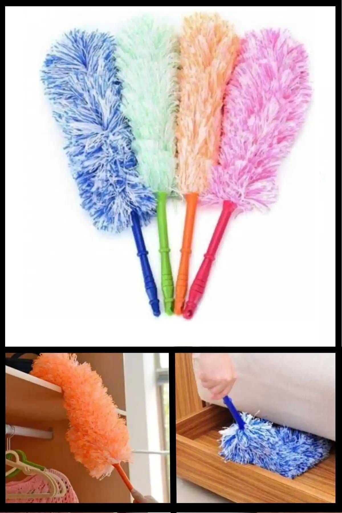 Wiesmann Mikrofiber Manyetik Anti-statik Bükülebilen Toz Alma Püskülü: Etkili ve Pratik Temizlik Çözümü