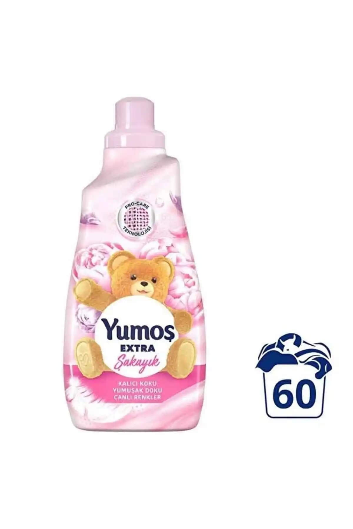 Yumoş Extra 1440 ml Şakayık Çamaşır Yumuşatıcı ve Kalıcı Koku Sağlayan Ürün