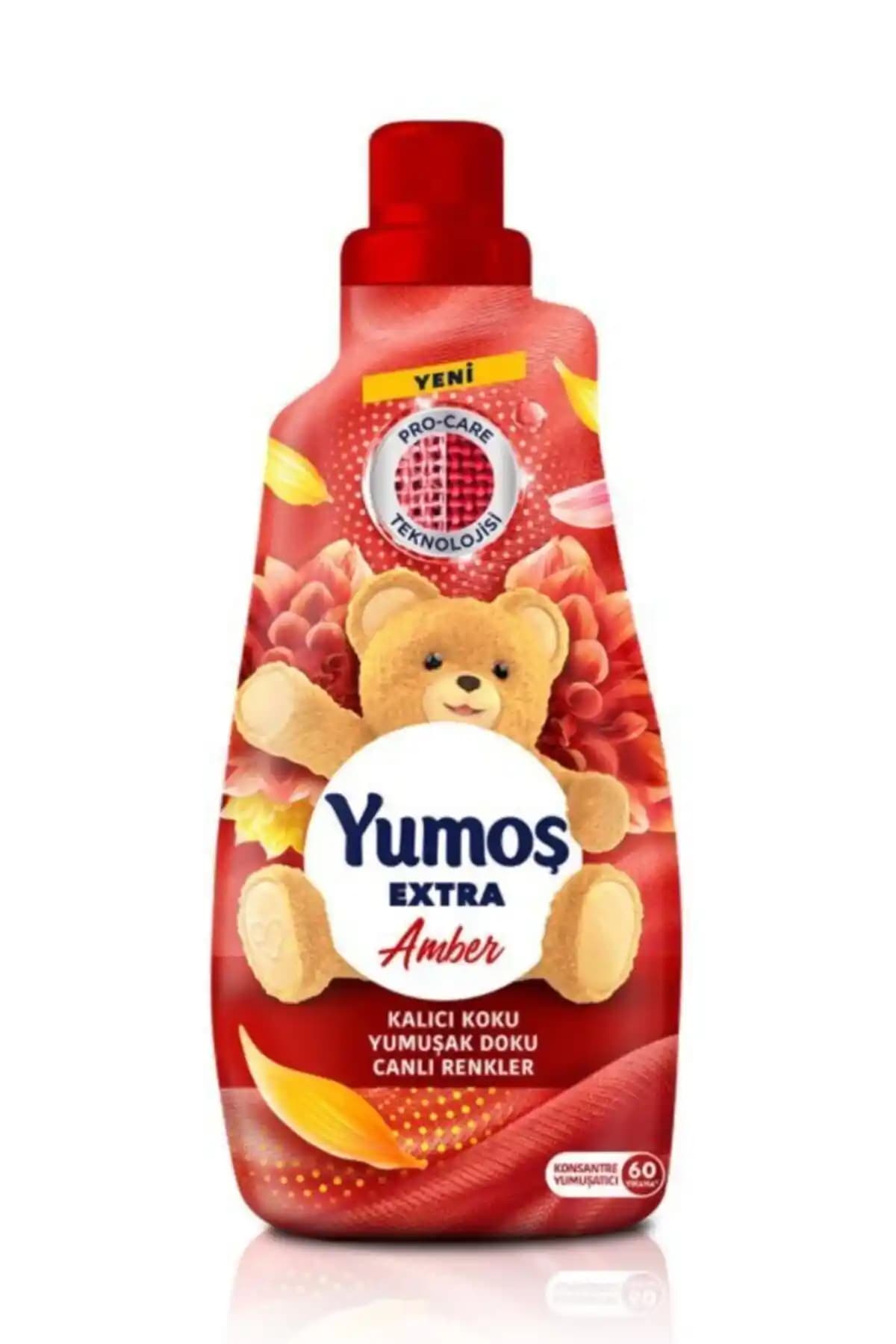 Yumoş Extra Amber ve Konsantre Çamaşır Yumuşatıcısı Karşılaştırması 1440 ml ürünler