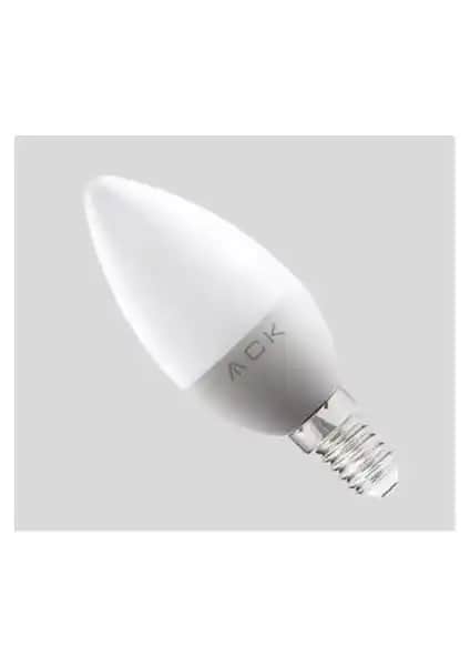 Ack 6,5W E14 Duy LED Mum Ampul 6500K Beyaz Işık Modern ve Enerji Tasarruflu Aydınlatma Çözümü