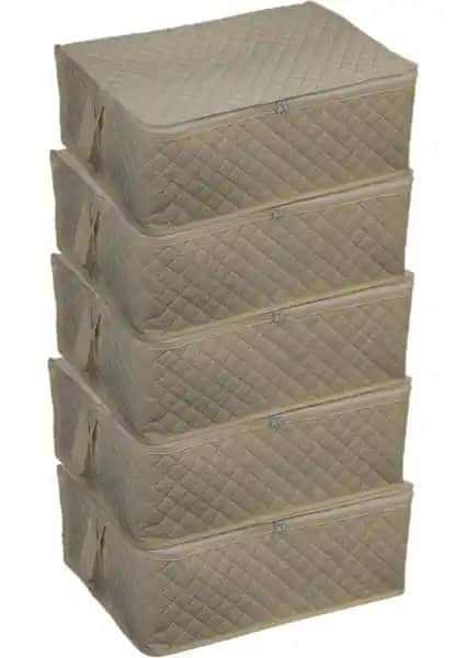 Adarya 5'li Büyük Boy Hurç Seti: Dayanıklı ve Fonksiyonel Ev ve Seyahat Depolama Çözümü