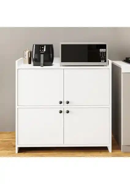 Aeka AE-3060 Beyaz Çok Amaçlı Dolap: Modern ve Pratik Depolama Çözümü