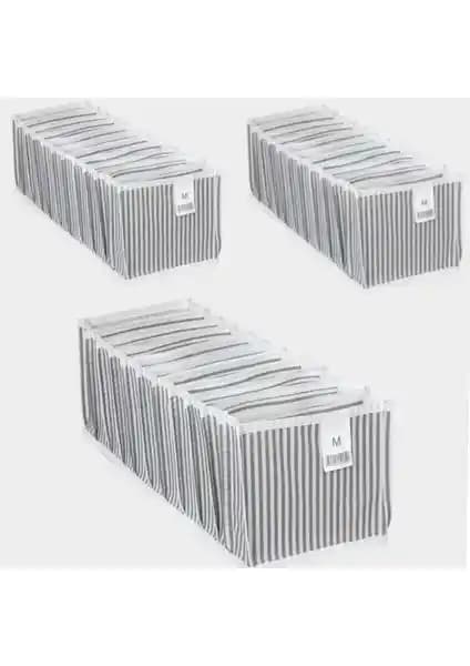 ALAS Çok Amaçlı Dolap İçi ve Çekmece Düzenleyici - 3 Parça Akordiyon Organizatörler