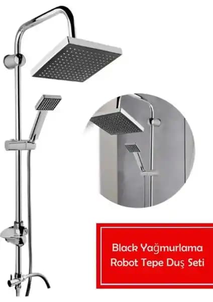 AlbiFoni Robot Kare Tepe Duş Sistemi: Modern ve Çok Fonksiyonlu Banyo Çözümü