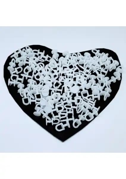 Algitsin 100'lü Elden Dikmeli Perde Düğmesi - Dayanıklı ve Kullanışlı Perde Aksesuarı