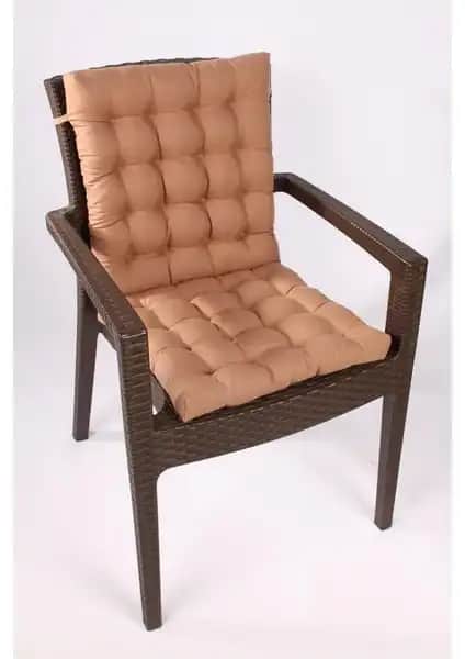 Altın Pamuk Lux Pofidik Rattan Lotus Sandalye Minderi Konfor ve Estetik Sunar