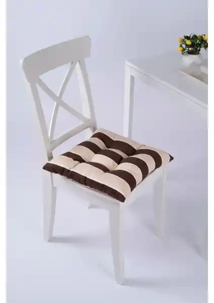 Altınpamuk Beta Kahve Krem Sandalye Minderi: Konfor ve Estetiği Bir Arada Sunan Tasarım