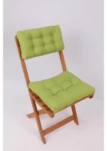 Altınpamuk Lüx Bistro Ahşap ve Bahçe Sandalye Minderleri Seti 2 Parça Konfor ve Estetik