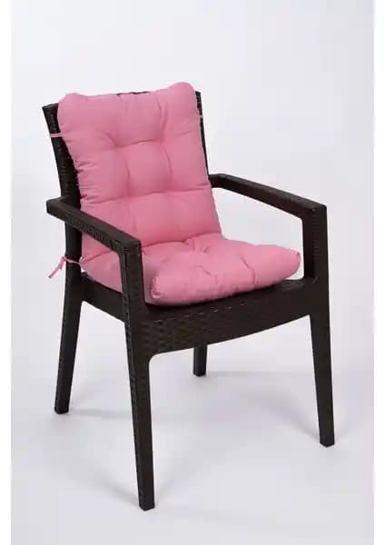 Altınpamuk Neva Pembe Pofidik Sandalye Minderi: Şıklık ve Konforun Birleşimi