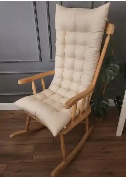 Altınpamuk Selen Bej Sandalye Minderi: Şık ve Dayanıklı Oturma Konforu Sağlar