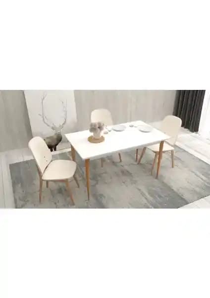 Ankara Mobilya Karya Beyaz 120x67 cm Mutfak Masası Güncel Özellikleri ve Kullanım Avantajları