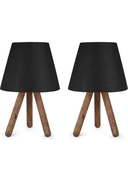 Art&Gift North Home Ahşap Ayaklı Abajur: Şık ve Fonksiyonel Ev Aydınlatma Çözümü