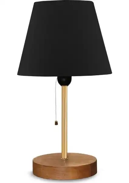 Art&Gift North Home Ahşap Ayaklı Abajur: Şık ve Fonksiyonel Ev Dekorasyonu İçin Ideal Tercih