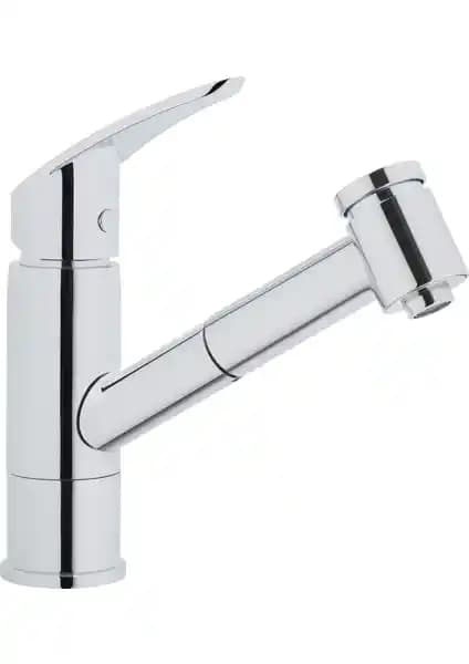 Artema Harmony XL A42147 Krom Pull-Out Evye Bataryası Modern Tasarım ve İşlevsellik