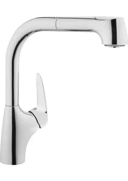 Artema V3 A42151 Çıkışlı Krom Mutfak Bataryası Modern Tasarım ve Fonksiyonellik