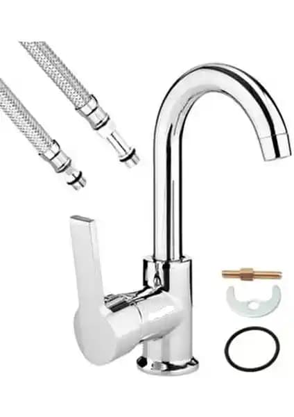 Arvenis Sıcak Soğuk Çift Su Girişli Delta Lüx Gövde Lavabo Musluğu Özellikleri ve Yorumlar