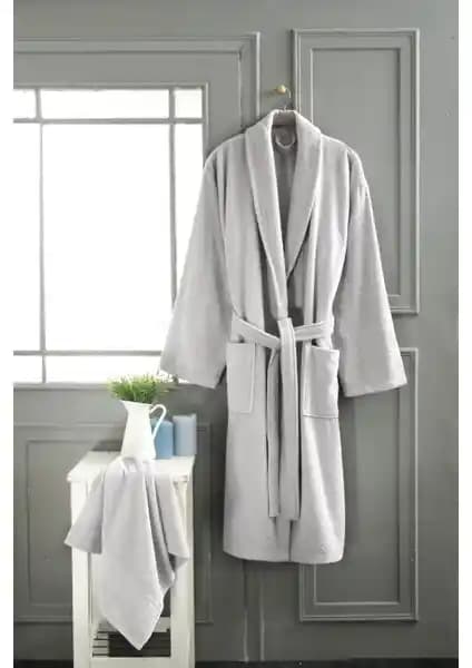 Arvilla Home Büyük Beden 2'li Bornoz Takımı Konfor ve Şıklığı Bir Arada Sunar