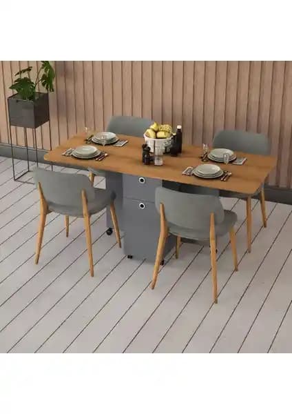 Asra Trend Katlanır Mutfak Masası: Modern ve Fonksiyonel Tasarım Özellikleri ve Kullanım Avantajları