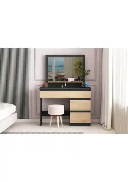 Aymobsan Duru Makyaj Masası: Modern ve İşlevsel Tasarımıyla Dekorasyonunuza Şıklık Katar