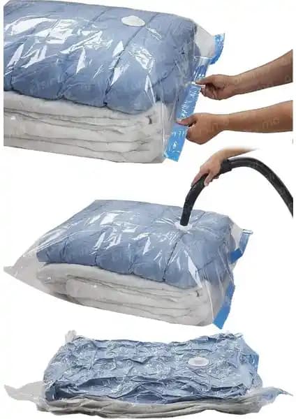 Balkan Room Büyük Boy Vakumlu Poşetler: Dayanıklı ve Geniş Kapasiteli Saklama Çözümleri