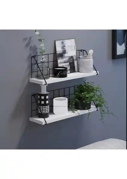 Bambeds Mobilya Beyaz Tel Mutfakrafı: Modern ve Dayanıklı Mutfak Dekorasyonu Çözümü