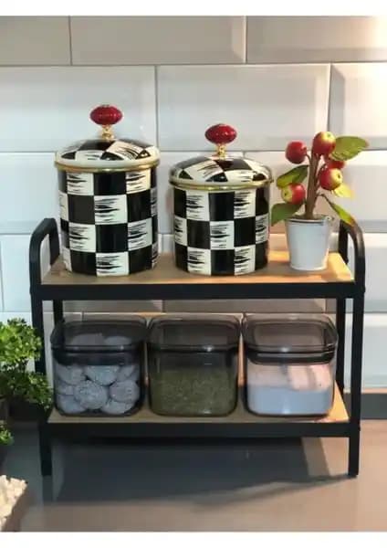 Bambeds Mobilya Beyaz Tezgah Üstü Raf: Modern ve Çok Yönlü Depolama Çözümünün Özellikleri