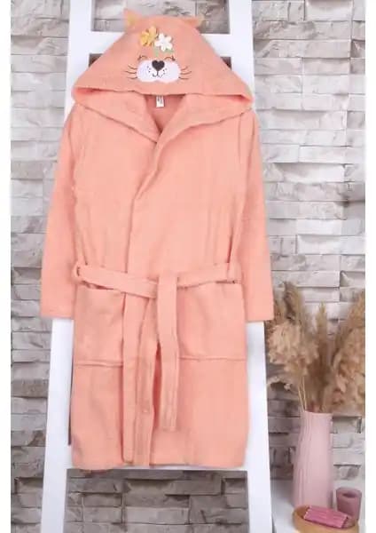 Baveno %100 Pamuk Kapüşonlu Çiçekli Kedi Nakışlı Çocuk Bornozu Özellikleri ve Kullanımı