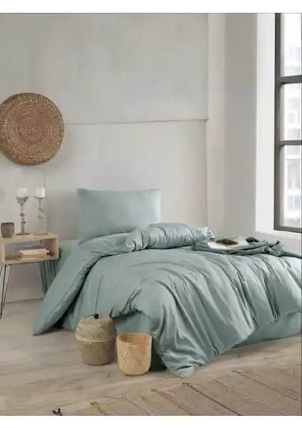 Berolige Pamuklu Saten Tek Kişilik Nevresim Takımı: Şık ve Konforlu Yatak Odası Çözümü