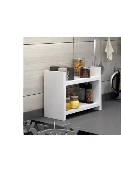 Bicabin Denis Tezgah Üstü Pratik Mutfak Rafı: Modern ve Dayanıklı Tasarım Çözümü