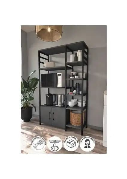 Bofigo Mutfak Standı: Modern Tasarım ve Fonksiyonellik Sunan Geniş Depolama Çözümü