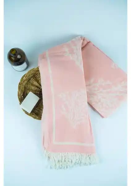 Buldan Concept Mercan Çift Taraflı Peştemal: Şık ve Çok Yönlü Kullanım İçin Ideal Tercih