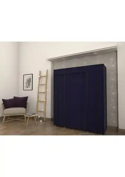 Burak 12 Raflı Çift Yandan Bez Dolap Garırop: Dayanıklı ve Ekonomik Depolama Çözümü